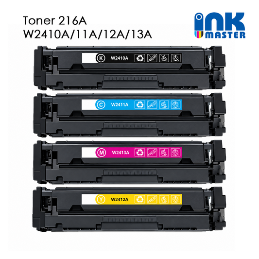 Toner 216A W2410A/11A/12A/13A compatible HP M182-M183-M155