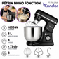 Condor – PT-PXU2N4 – Pétrin Mono Fonction - Cuve Inox 8 L et Puissance 1600 W