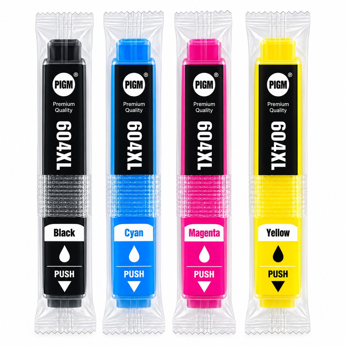 POWER-PRINT T604XL – Pack de Cartouches d'Encre Compatibles Multiset