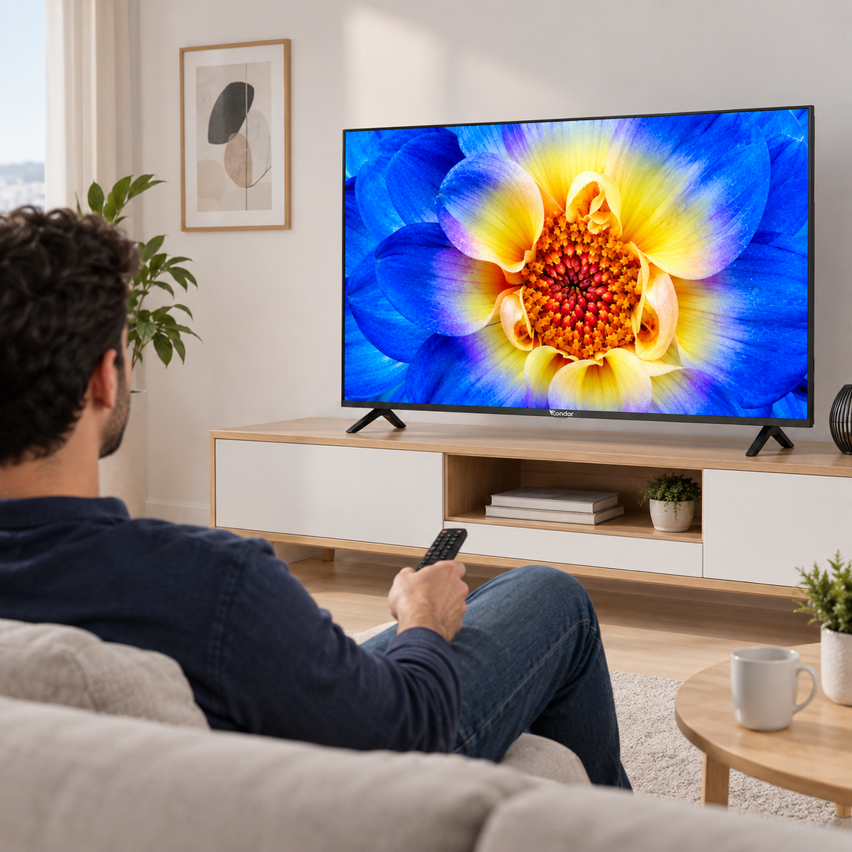 TV CONDOR Serie D5 QLED FHD 40″