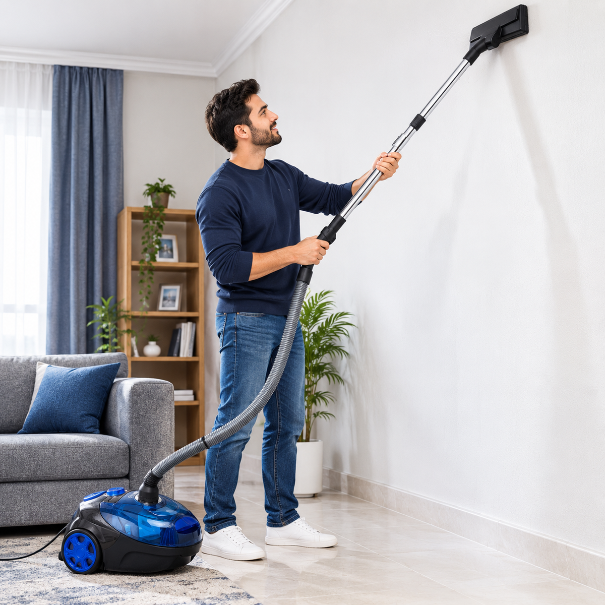 Aspirateur avec sac 1000 W 2L Multismart MS-VC1032