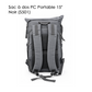 Sac à dos PC Portable 15" Noir (S501)