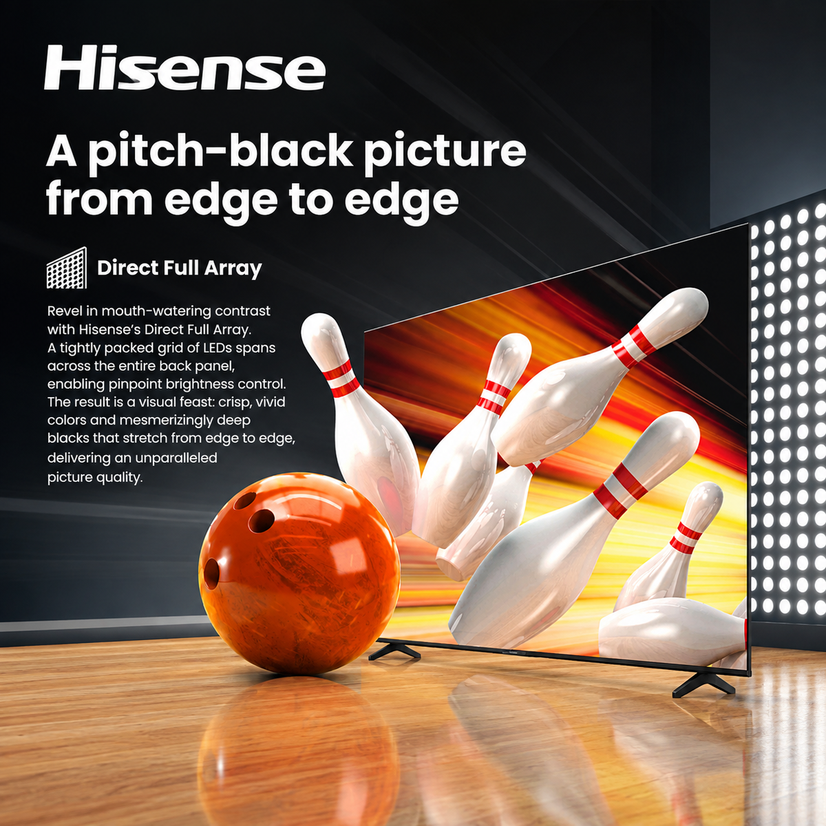 Hisense 75A6N – Téléviseur 75 Pouces 4K UHD Smart TV (Google TV / HDR10 / Dolby Vision)