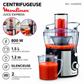 Moulinex – Juice Express JU550D10 – Centrifugeuse - Puissance 800 W