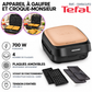 Tefal – SW863JF0 – Appareil a Gaufre et Croque-Monsieur - 4 Plaques Amovibles