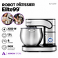 Elite99 – ELT-2250 – Robot Pâtissier Professionnel - Puissance 2000 W