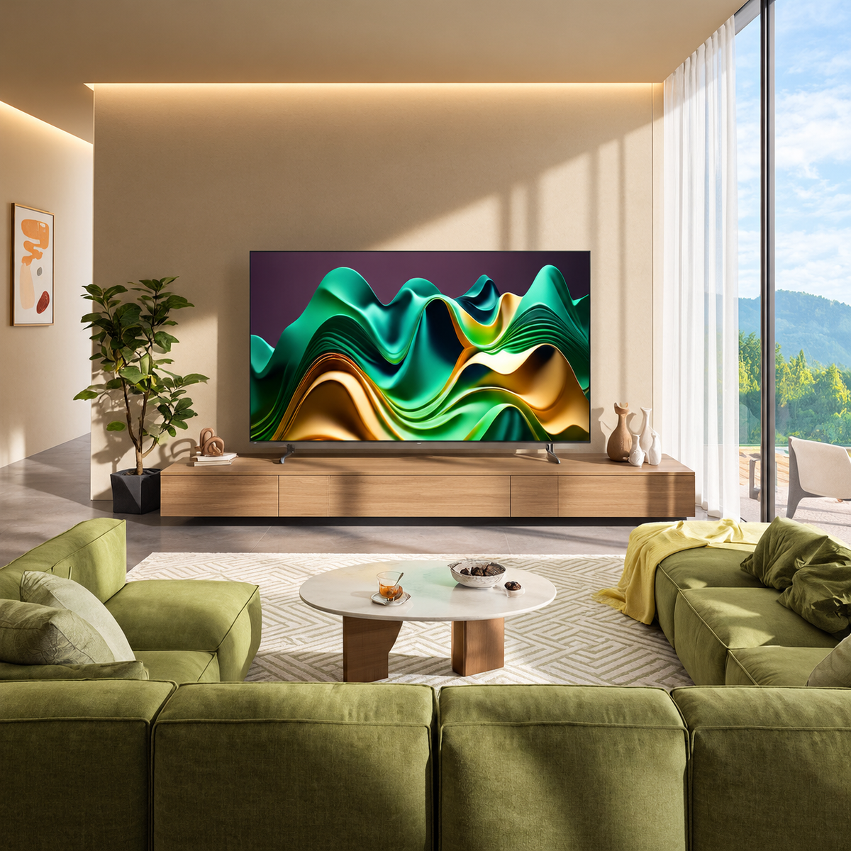 Hisense 55U6N Pro – Televiseur 55 Pouces 4K UHD Smart TV (Mini-LED ULED / Quantum Dot / Dolby Vision / VIDAA OS)