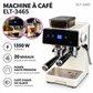 Elite99 – ELT-3465 – Machine à Expresso - Puissance 1400 W