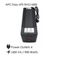APC Easy UPS BVG1600I - Onduleur 1600VA/900W