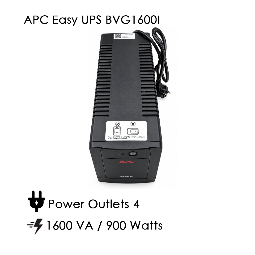 APC Easy UPS BVG1600I - Onduleur 1600VA/900W