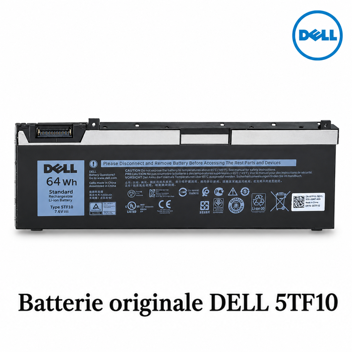Batterie originale DELL 5TF10