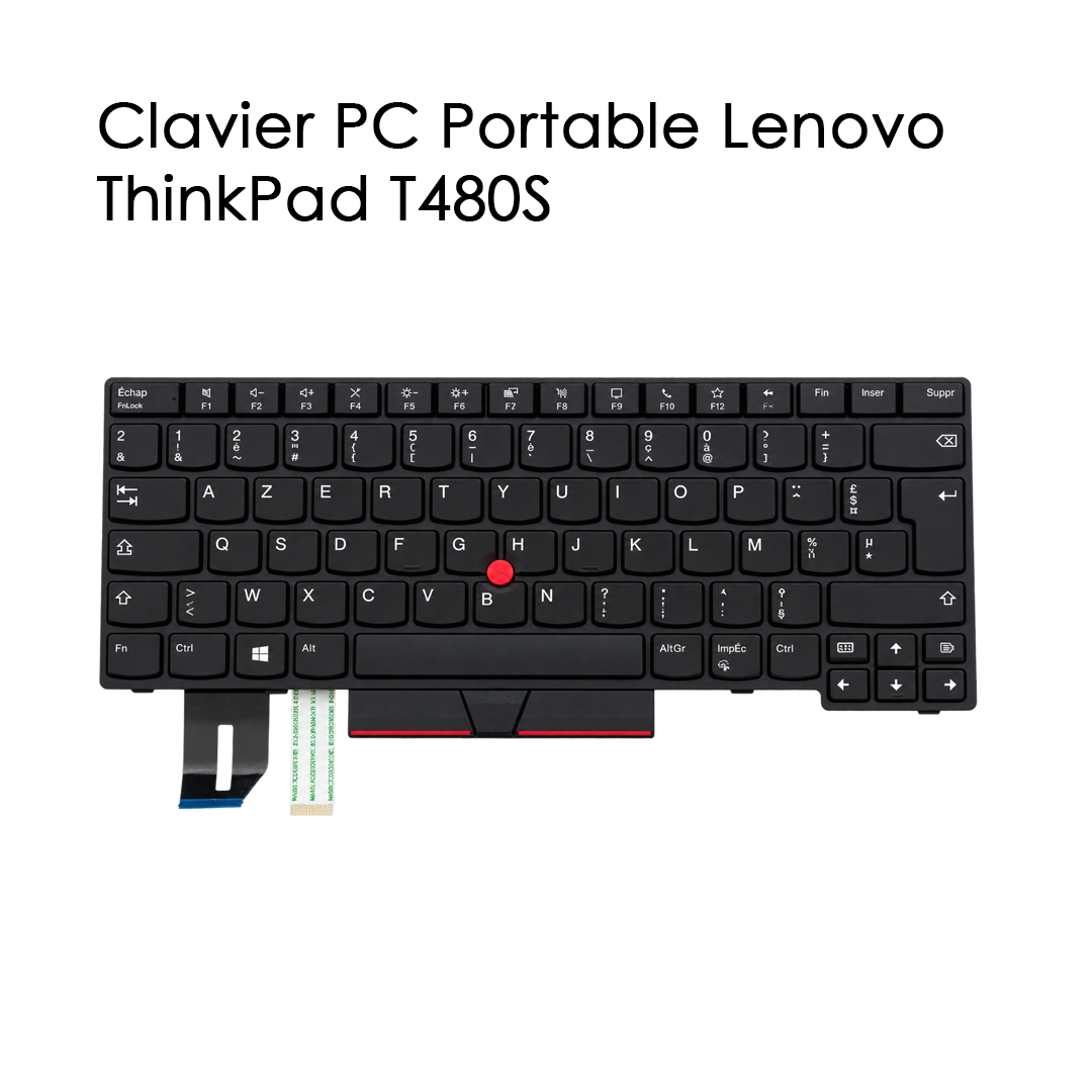 Clavier PC Portable pour Lenovo ThinkPad T480S