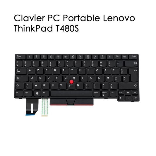 Clavier PC Portable pour Lenovo ThinkPad T480S