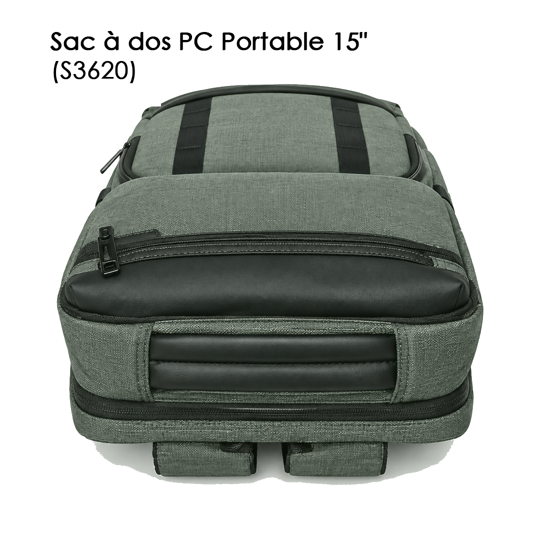 Sac à dos PC Portable 15" (S3620) Gris Chiné