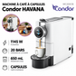 Condor – HAVANA MC200CB – Machine à Capsules - Puissance 1145 W