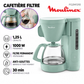 Moulinex – Eucalyptus FG2M1310 – Cafetière Filtre - Capacité 1.25 L