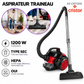 Cristor – Aspirateur Traîneau Sans Sac AS-CRT15 – Filtre HEPA
