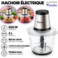 Condor – HA-MV500XN – Hachoir Électrique - Bol en Verre 2 L et Puissance 500W