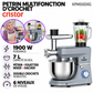 Cristor – KPM50DXG – Pétrin Multifonction - Cuve Inox 7 L et Puissance 1900W