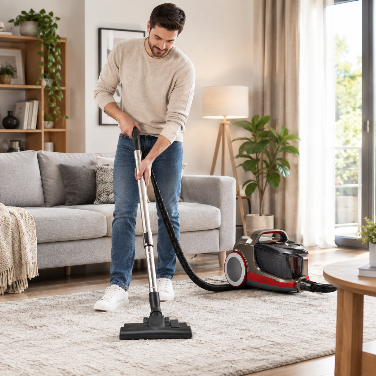 Hisense – Aspirateur Traineau Sans Sac HVC2303GAPRACY