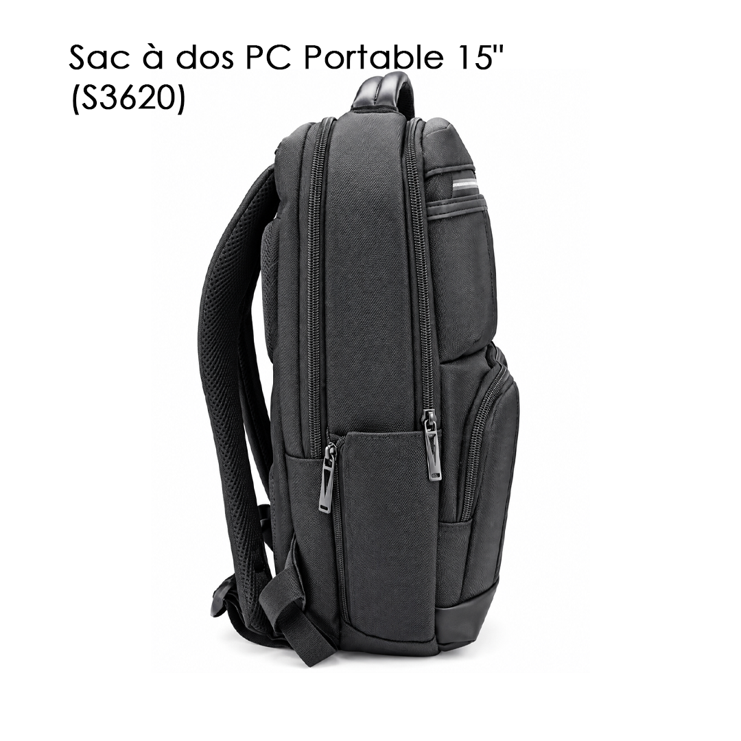 Sac à dos PC Portable 15" (S3620) Noir