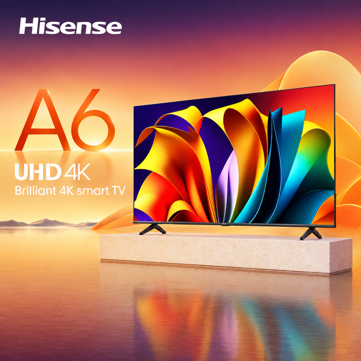 Hisense 75A6N – Téléviseur 75 Pouces 4K UHD Smart TV (Google TV / HDR10 / Dolby Vision)