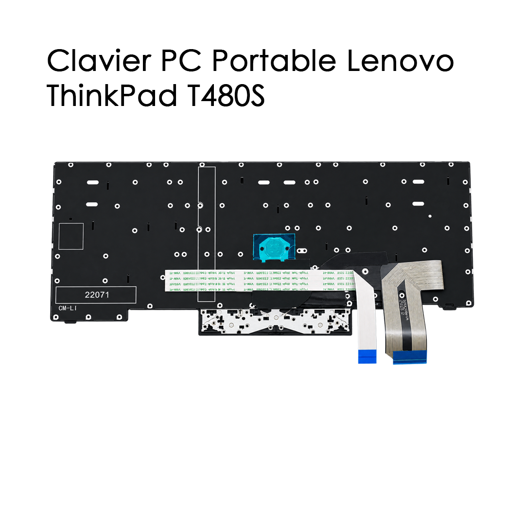 Clavier PC Portable pour Lenovo ThinkPad T480S