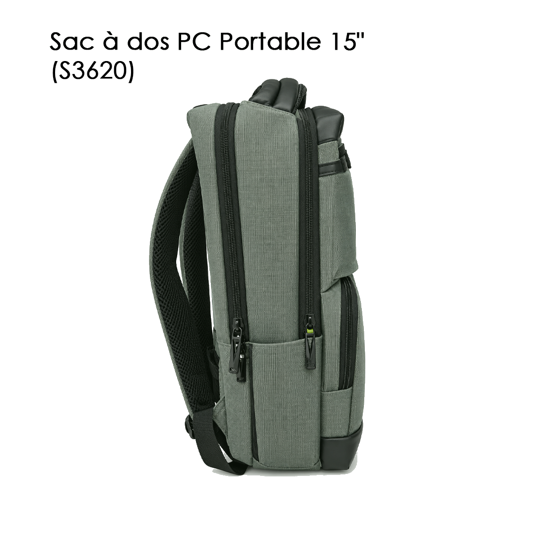 Sac à dos PC Portable 15" (S3620) Gris Chiné
