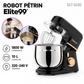 Elite99 ELT-2220 – Robot Pétrin sur Socle - Puissance 1800 W - Cuve Inox 10 L