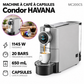 Condor – HAVANA MC200CS – Machine à Capsules - Puissance 1145 W