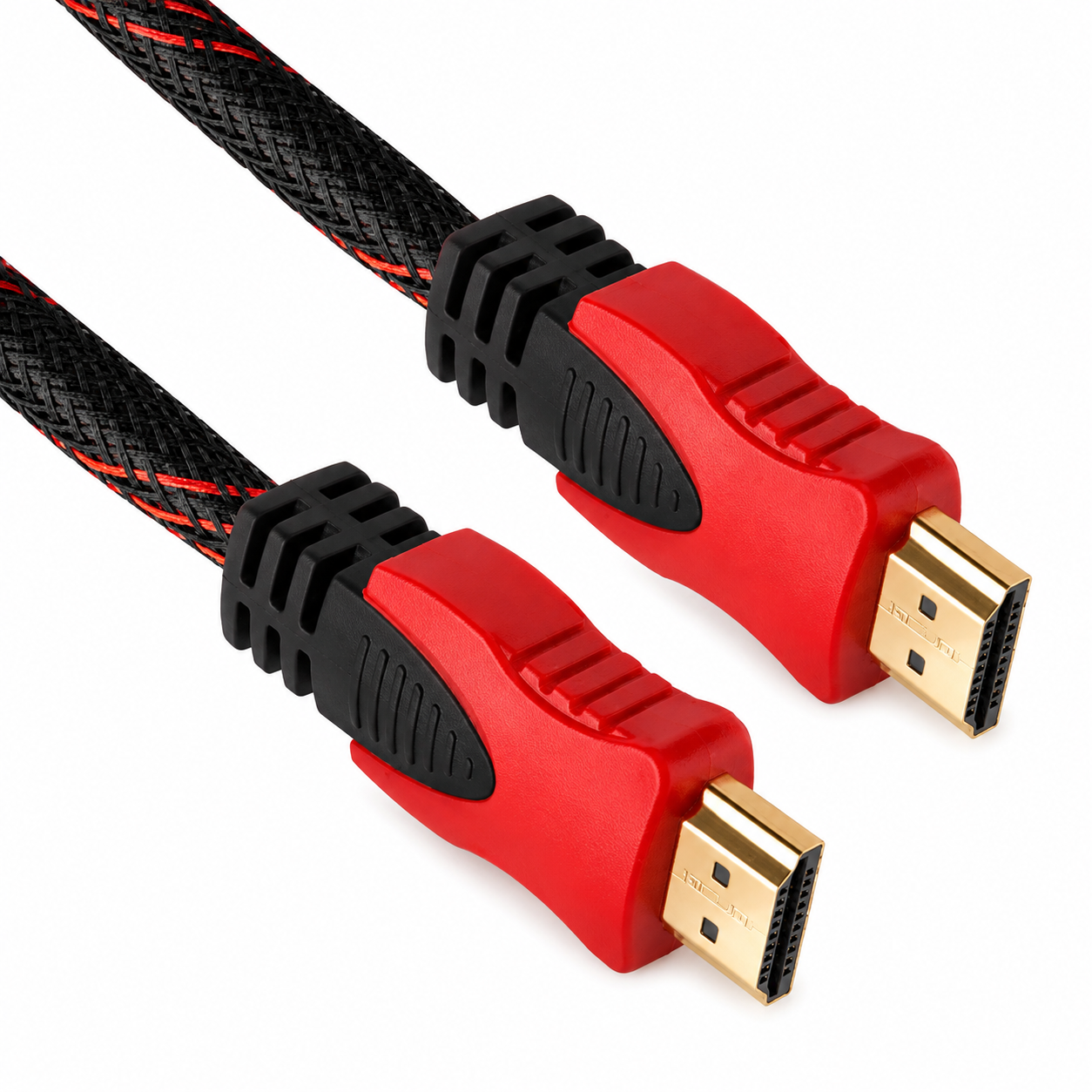 Câble HDMI 3M – Noir et Rouge