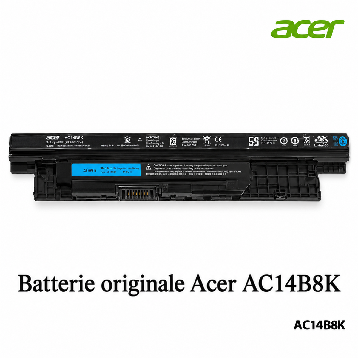Batterie originale ACER AC14B8K