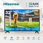 TV 32" SMART HISENSE 32A4K SERIE K