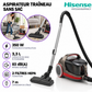Hisense – Aspirateur Traineau Sans Sac HVC2303GAPRACY