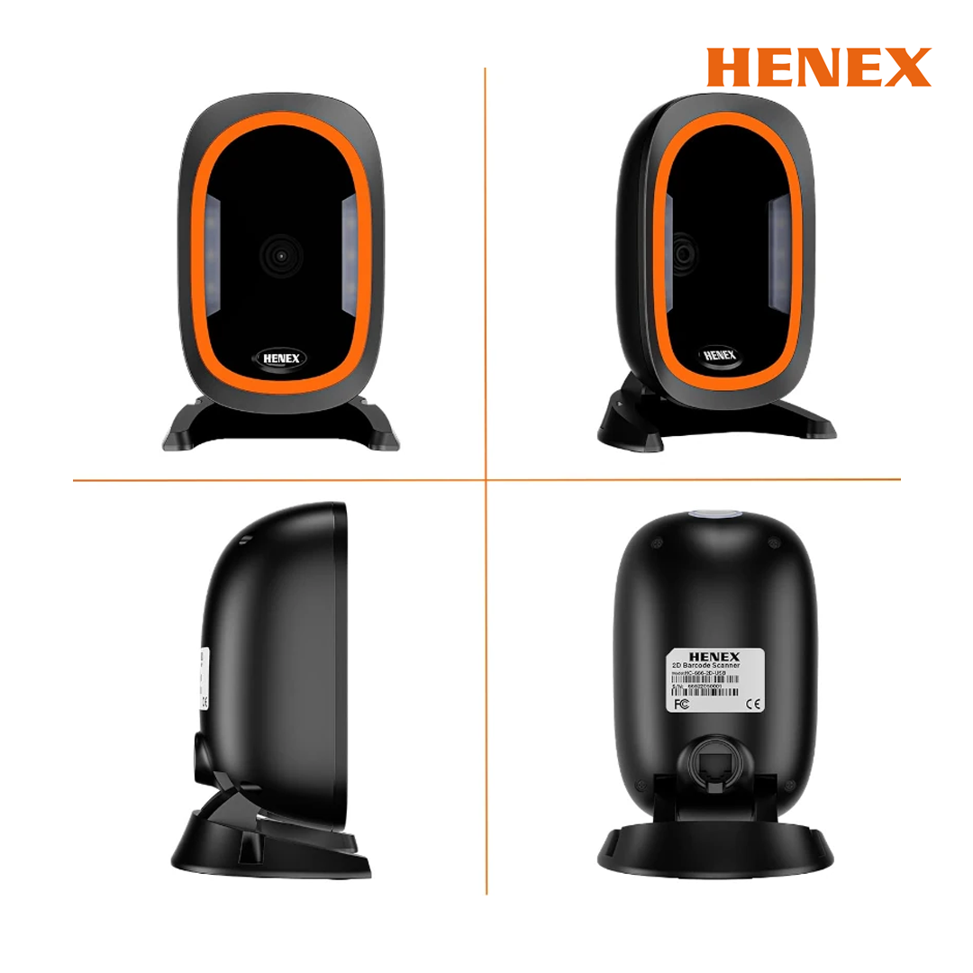 henex 2d barcode scanner hc-666