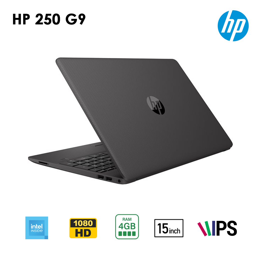 HP 250 G9 – Intel® Celeron® N4500 | RAM 4GB | SSD 256GB | Écran 15.6″ | Neuf