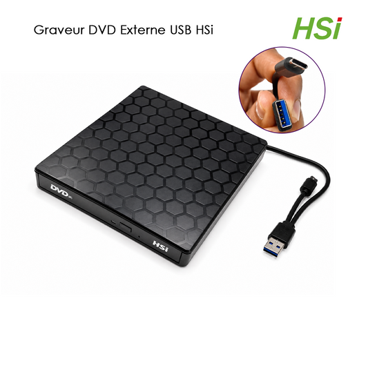 Lecteur DVD Externe USB HSi