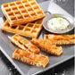 Moulinex – Waffle Time WJ170112 – Gaufrier - 2 Plaques Gaufrées Belges