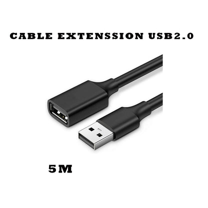 Câble Extension USB 2.0 Mâle vers Femelle