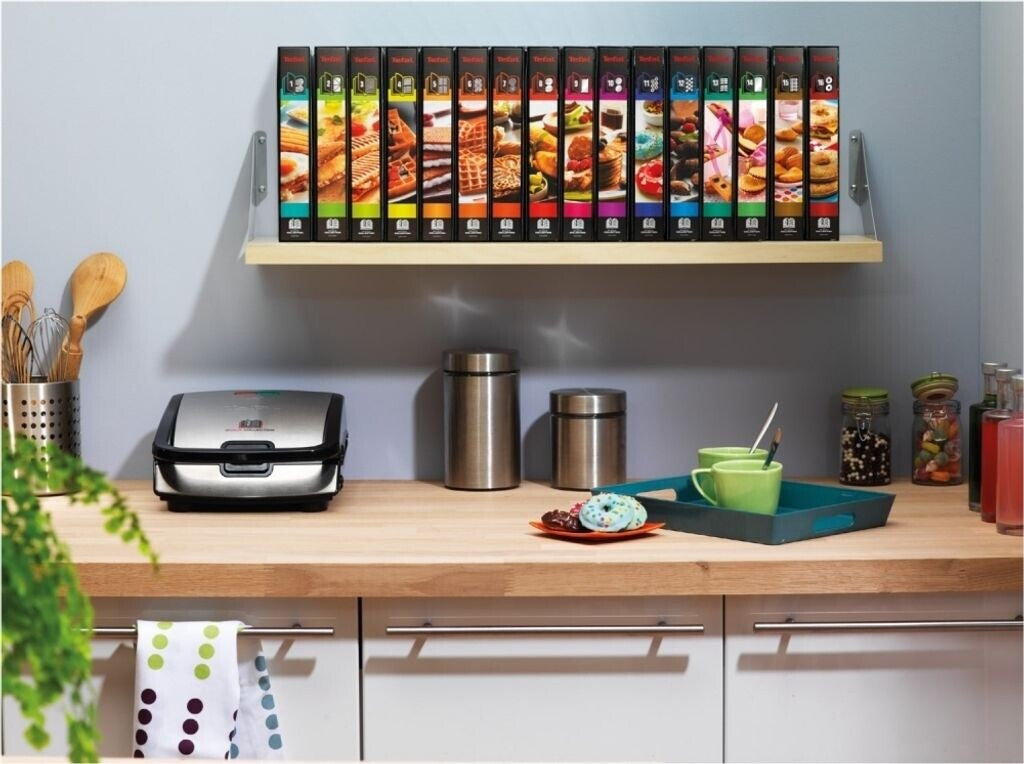 Tefal Snack Collection SW857D12 Appareil Gaufre et Grill - Plaques Interchangeables Antiadhésives